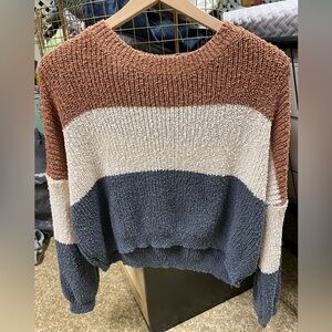 Debut Women's Tri-Tone Sweater